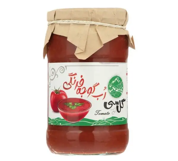 رب گوجه فرنگی گل باغ سی ارگانیک 700 گرمی