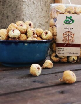 انجیر خشک آبگینه 600 گرمی