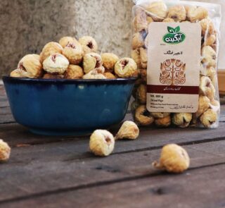 انجیر خشک آبگینه 600 گرمی